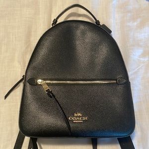 COPY - Black leather Coach bag